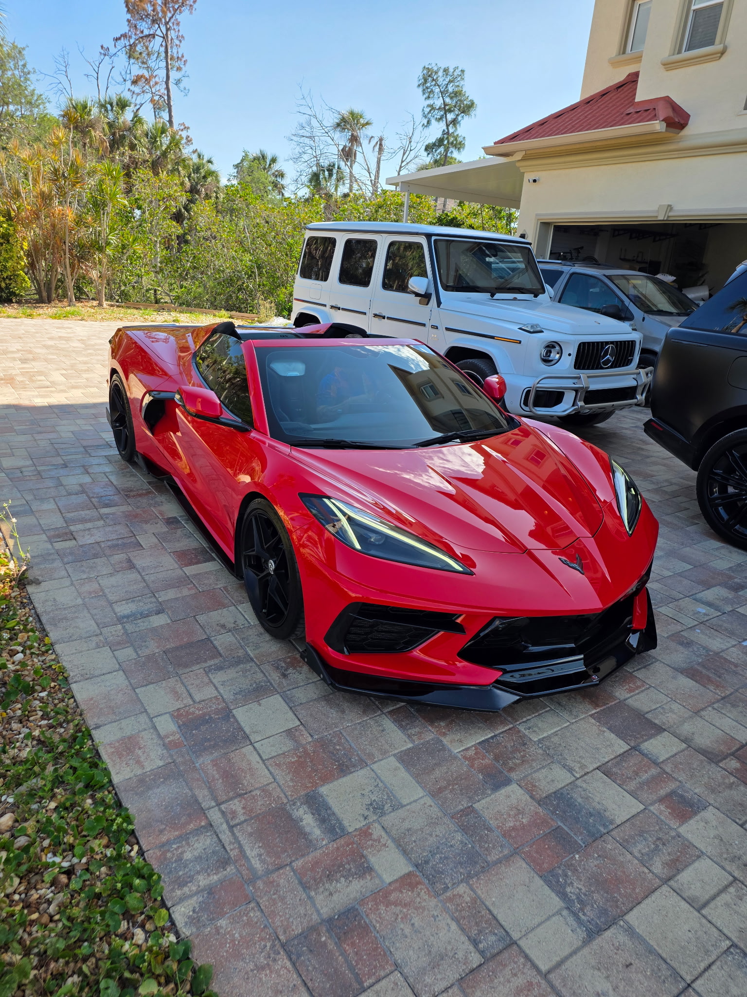 Fleet at the driveway